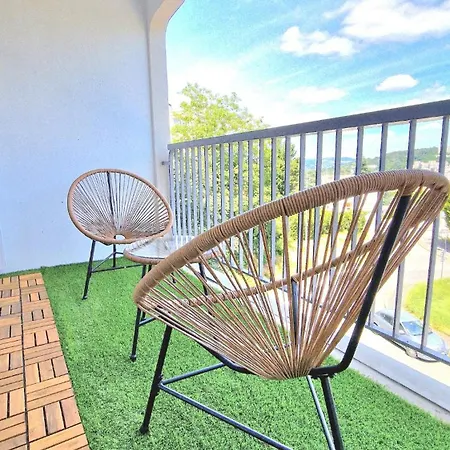 Apartmán T3 2 Lits Terrasse Parking Centre St-etienne *
