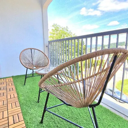 T3 2 Lits Terrasse Parking Centre St-etienne Apartmán Saint-Etienne (Loire)